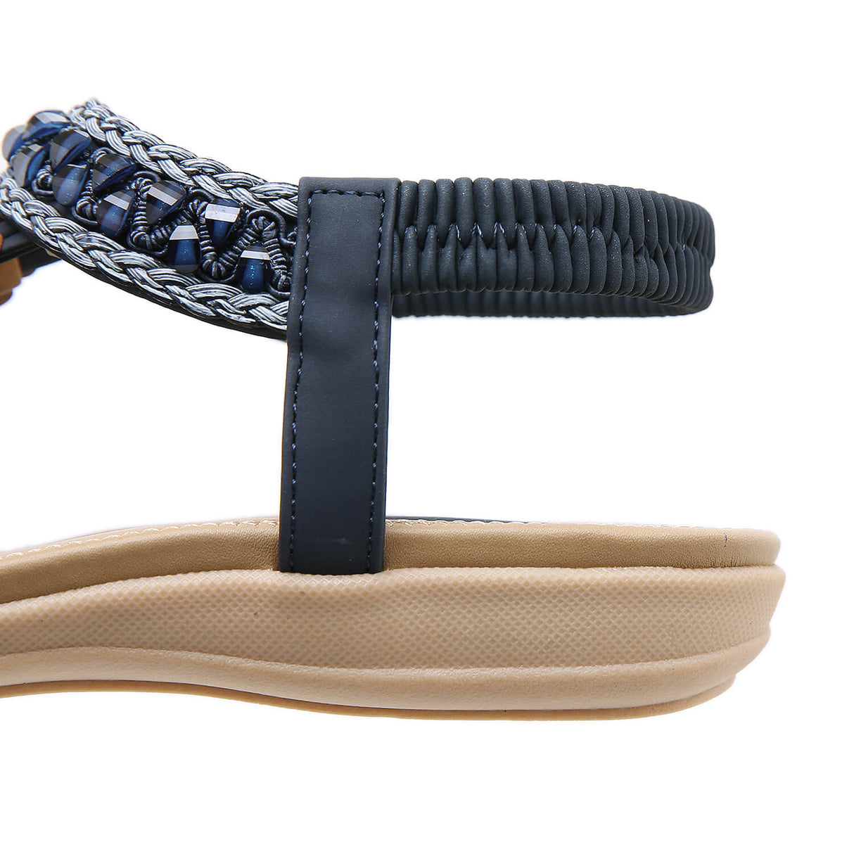 Sommersandale Blue Flora