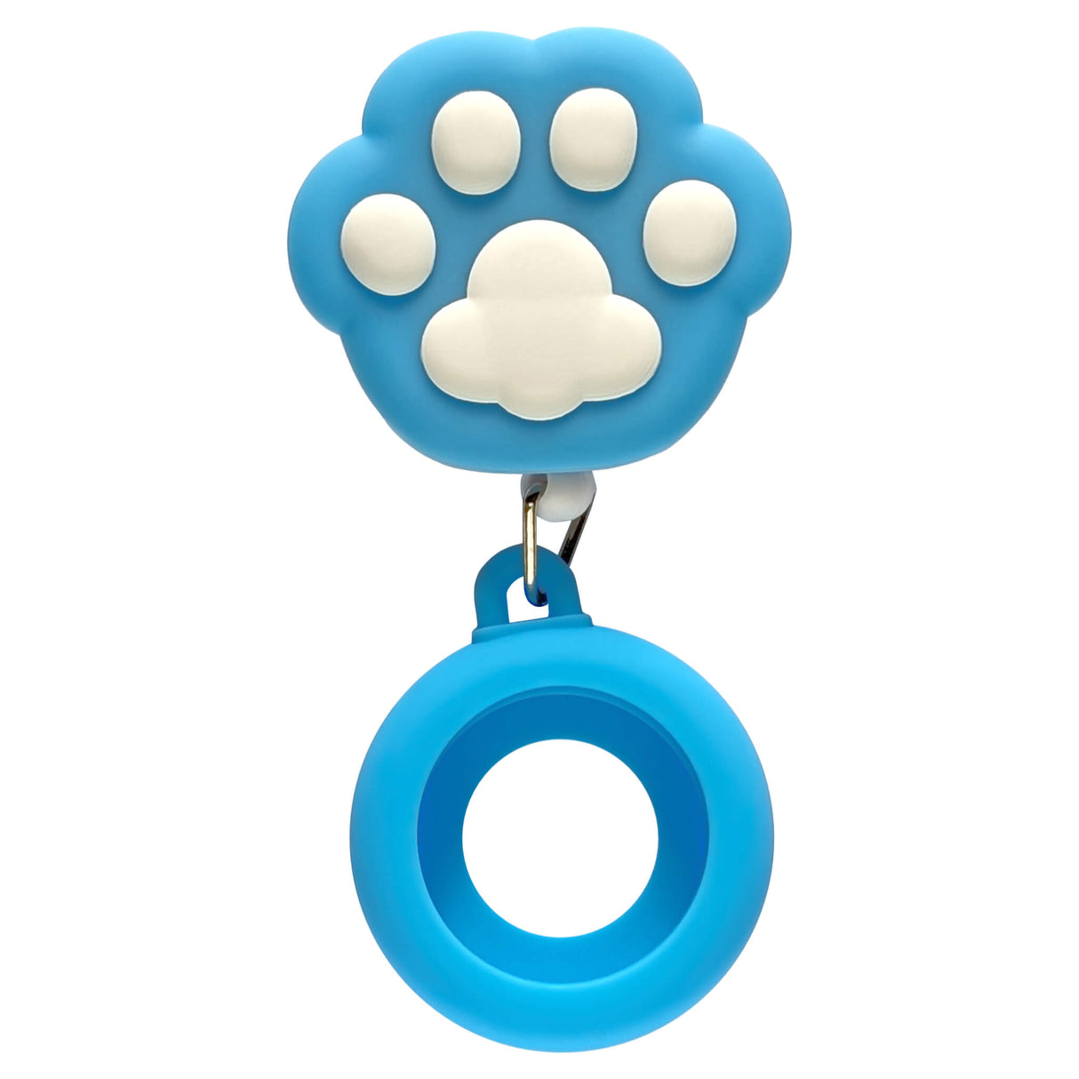 Cliphülle ausziehbar Pfote Hellblau