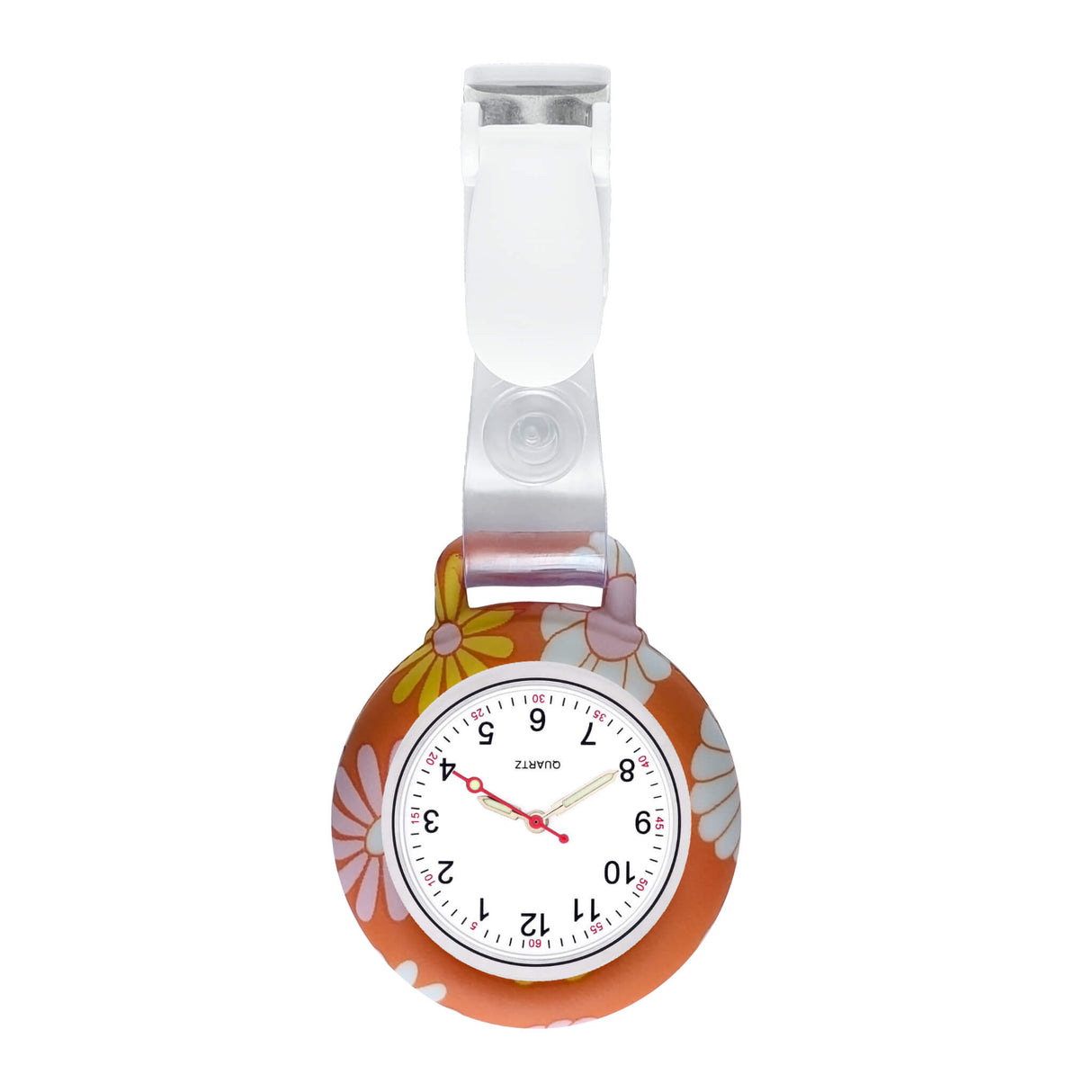 Sonderedition Clip Retro Flowers - Clipuhr