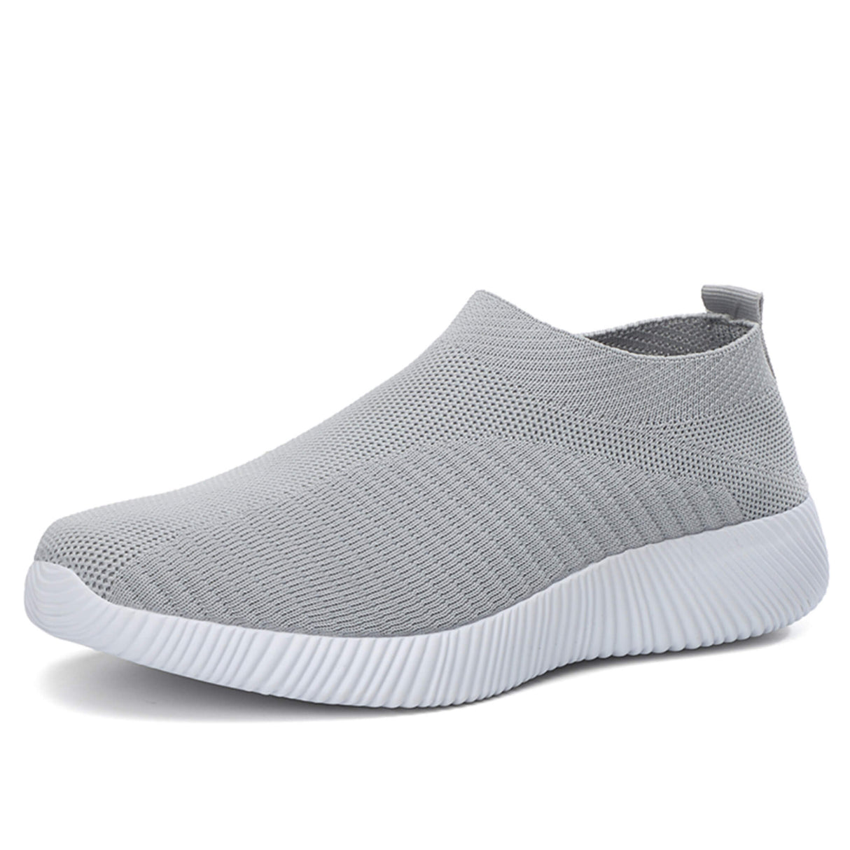 Comfort-Slipper Flex Step Hellgrau