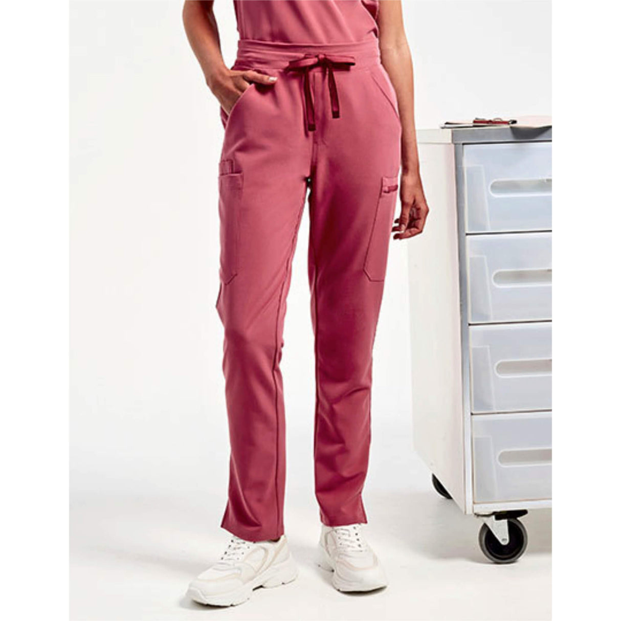 Damen Cargohose Stretch