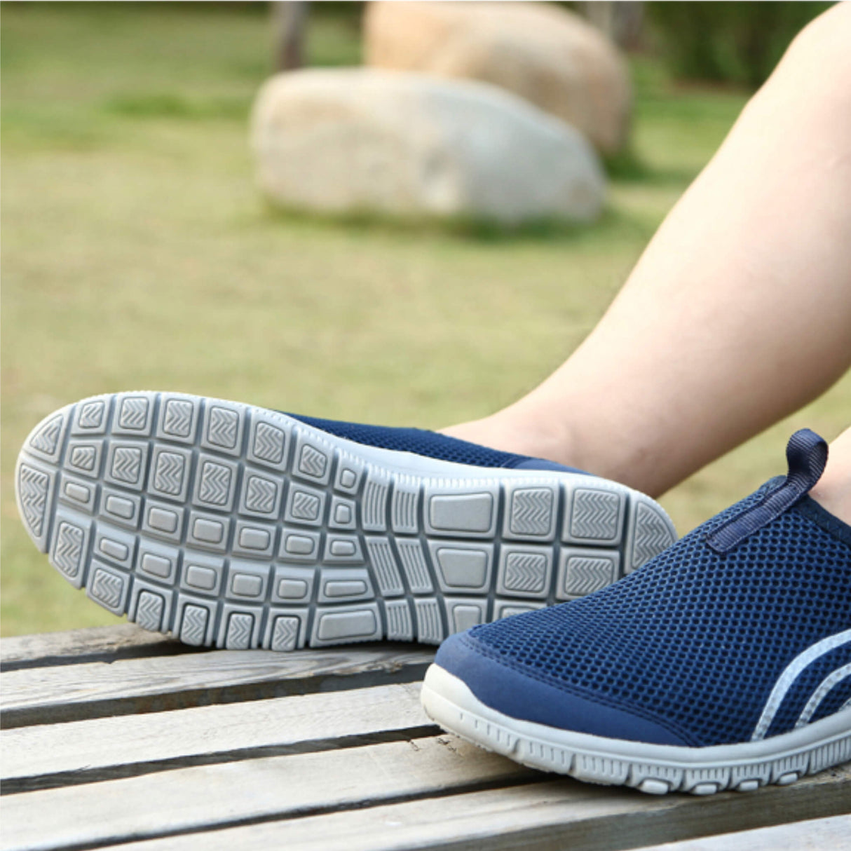 EasySneaker Dunkelblau