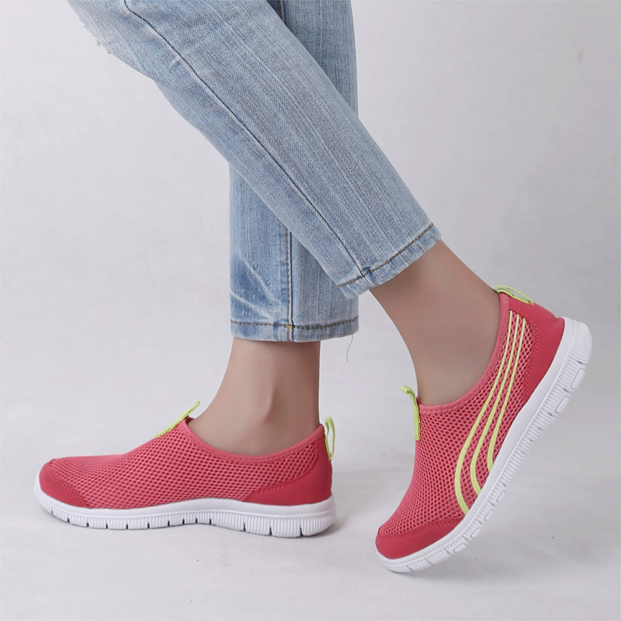 EasySneaker Lachsrot