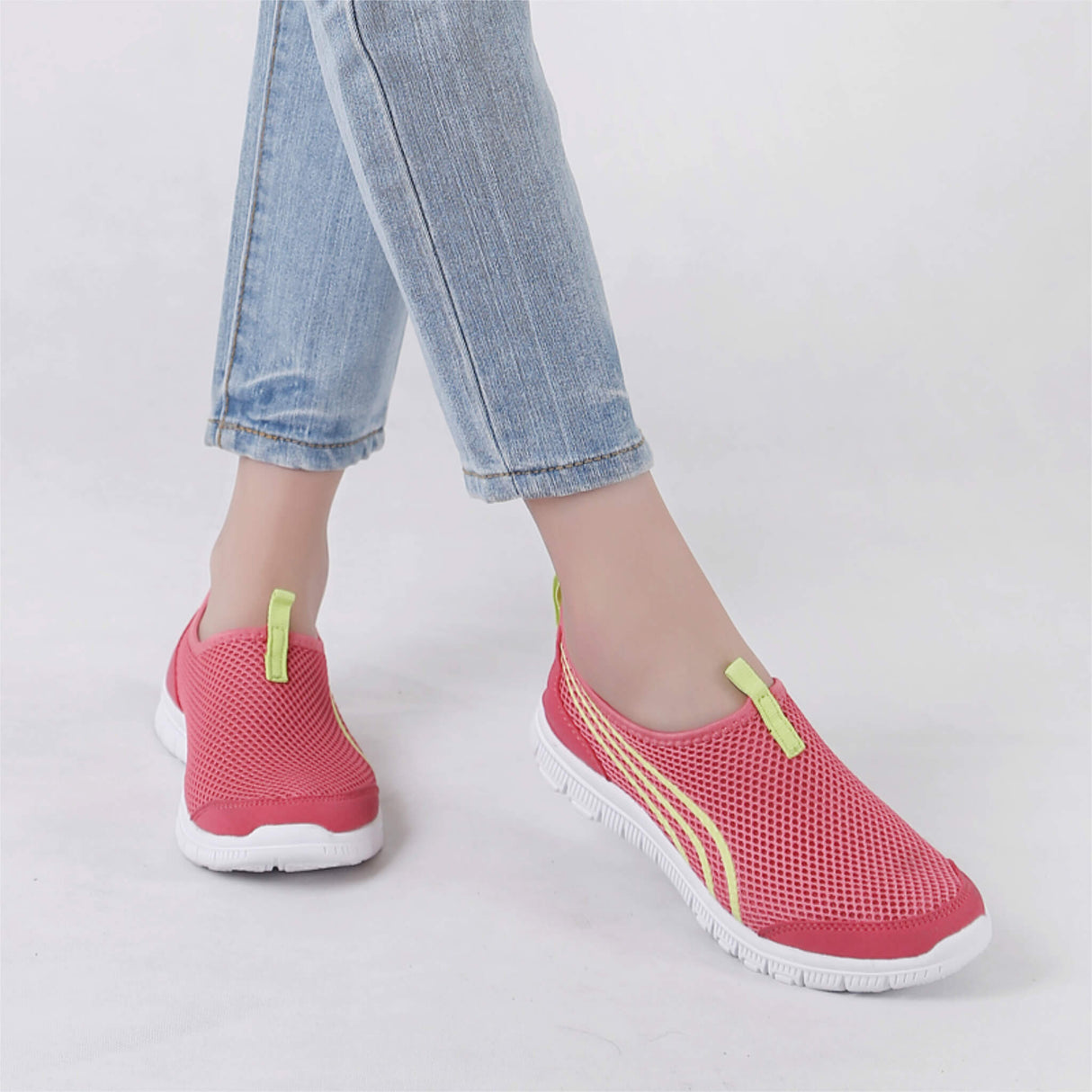 EasySneaker Lachsrot