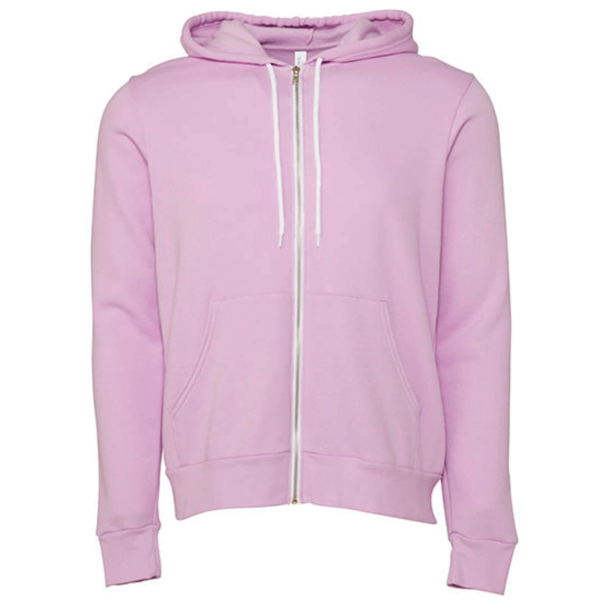 Fleece Full-Zip Hoodie Unisex Lilac