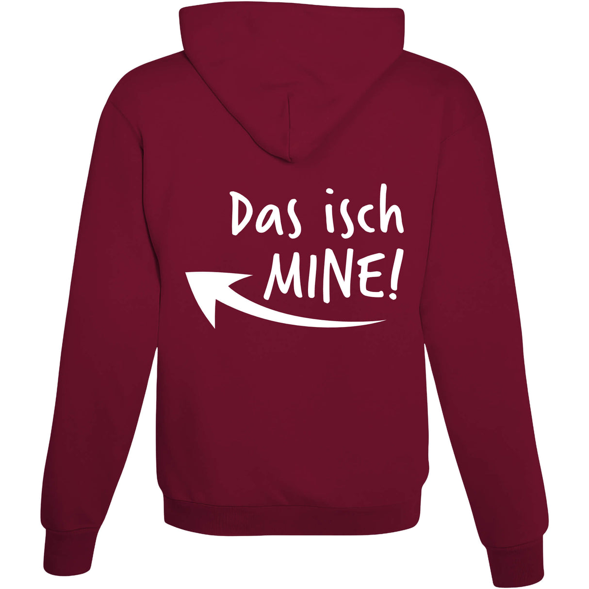 Hoodie Das isch MINE! Burgundy