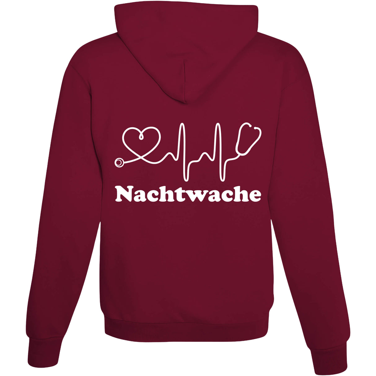 Hoodie Nachtwache Burgundy