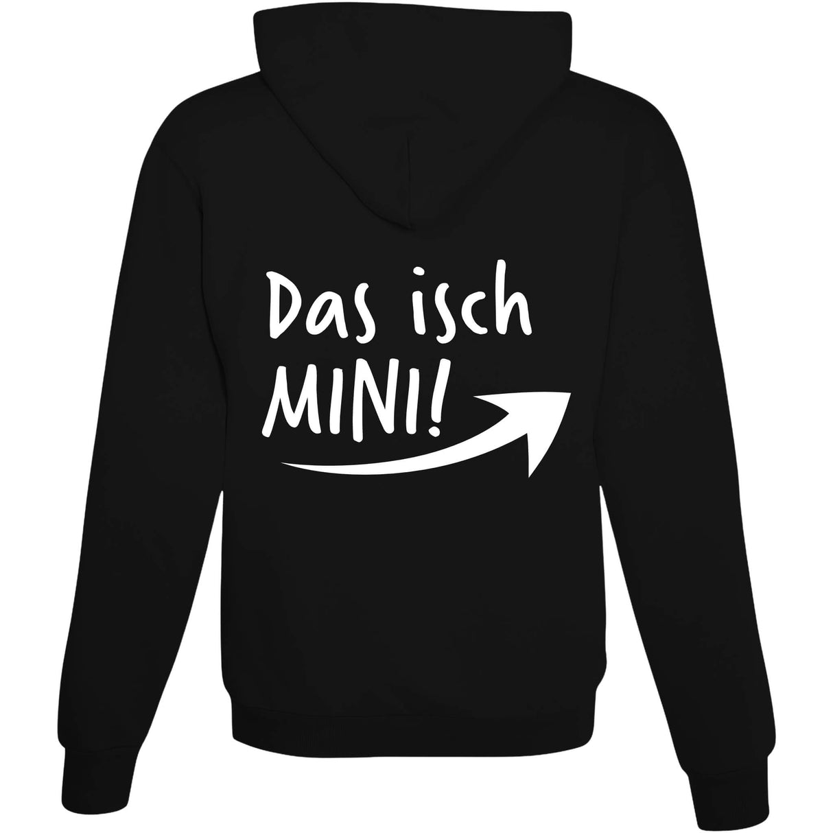 Hoodie Das isch MINI! Deepl Black