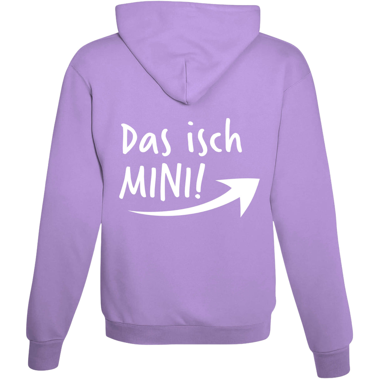 Hoodie Das isch MINI! Digital Lavender