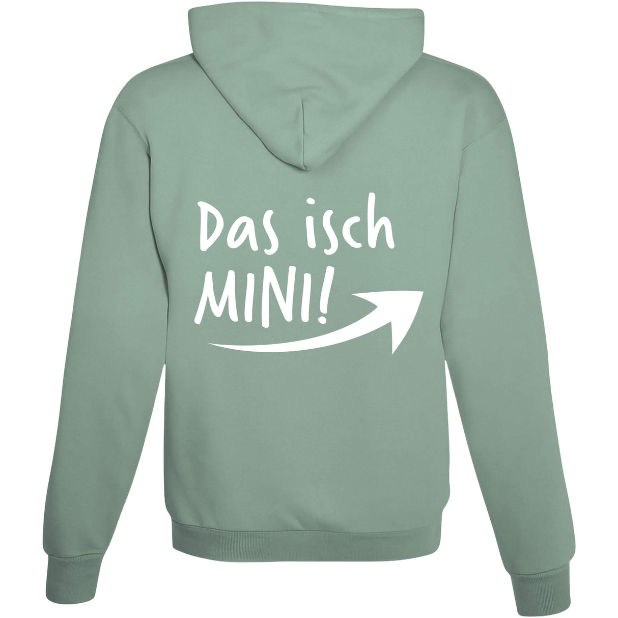 Hoodie Das isch MINI! Dusty Green