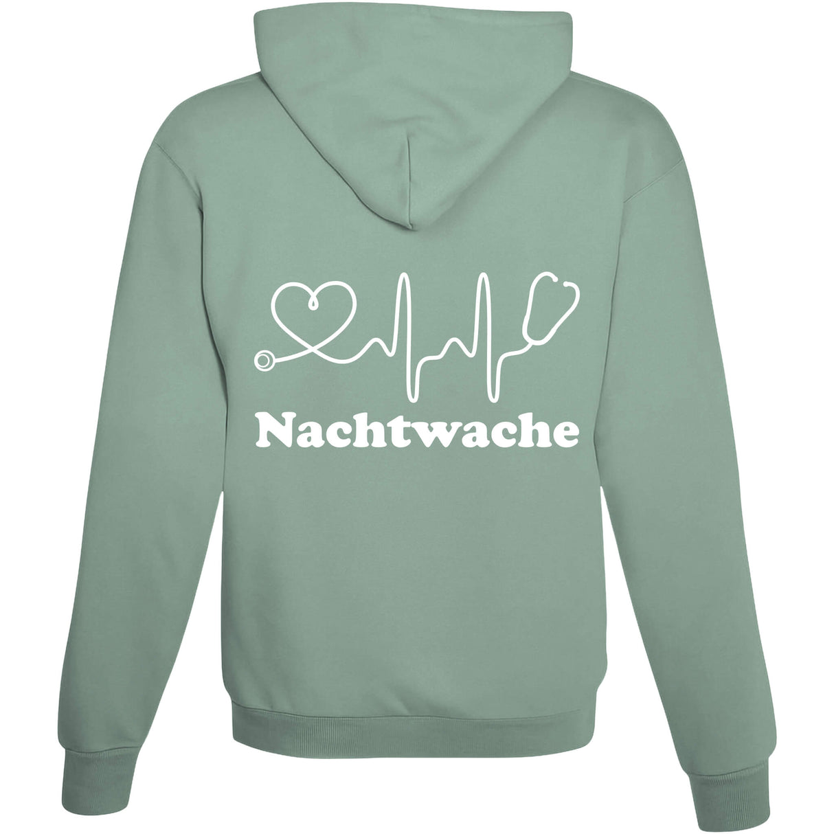 Hoodie Nachtwache Dusty Green