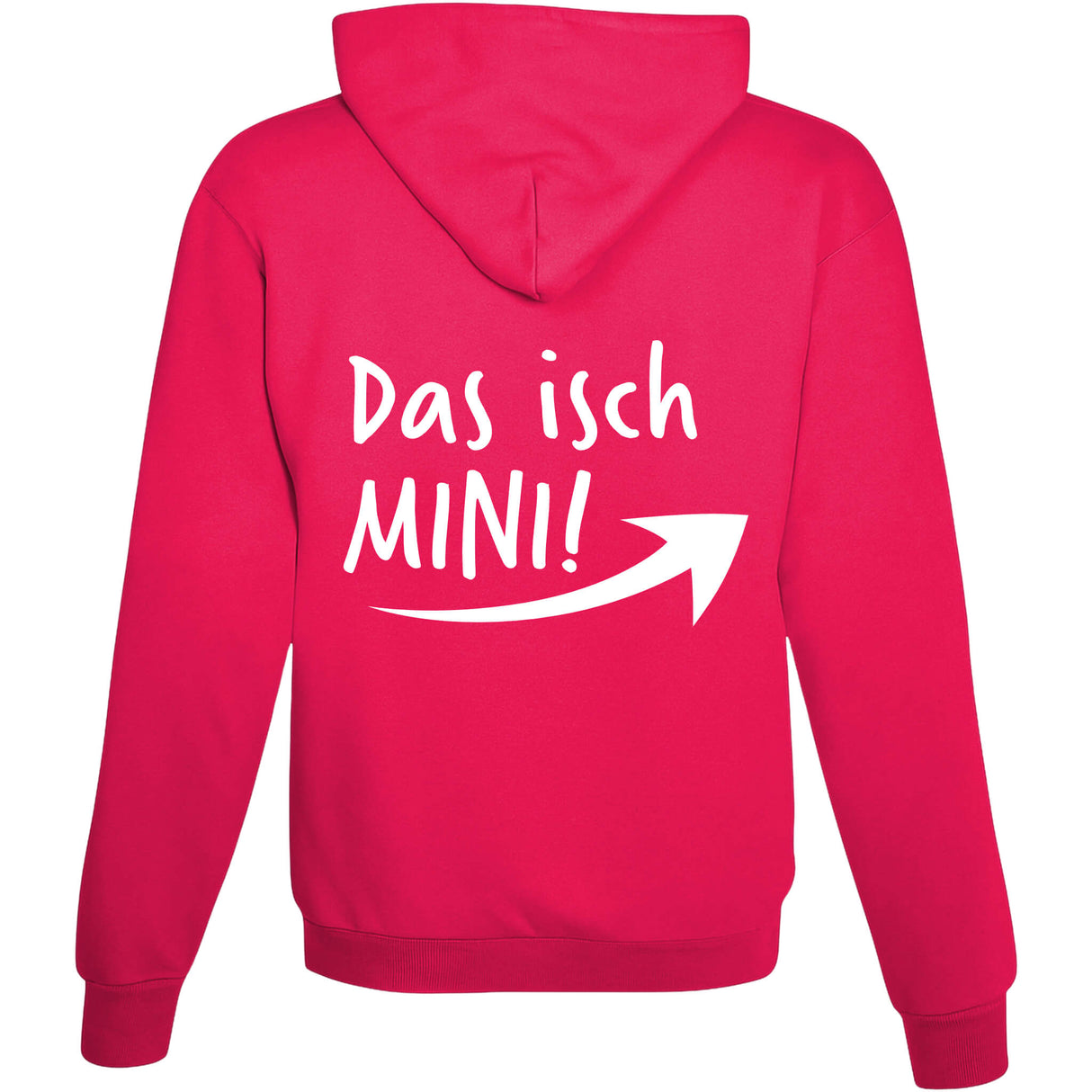 Hoodie Das isch MINI! Hot Pink