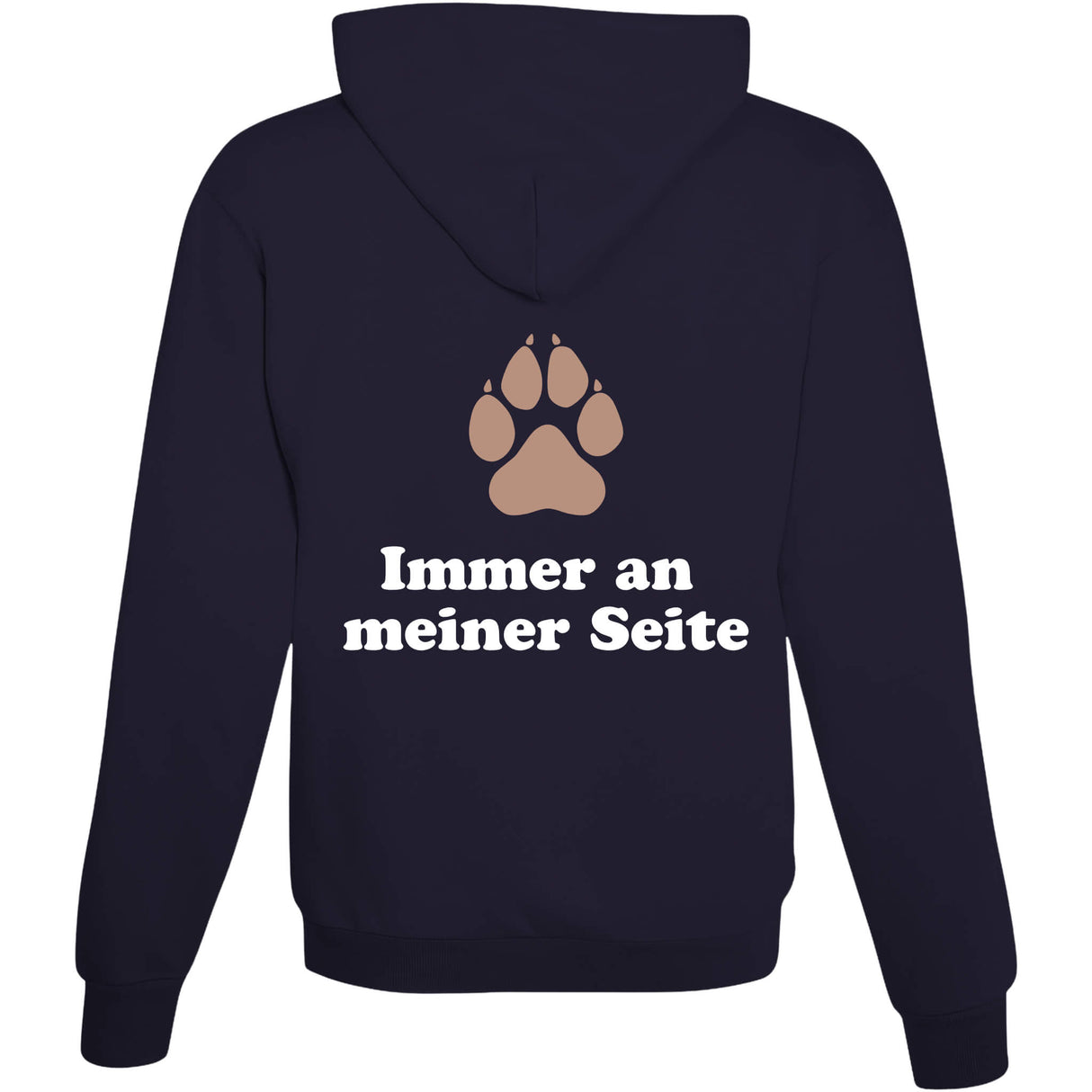 Hoodie Immer an meiner Seite New French Navy
