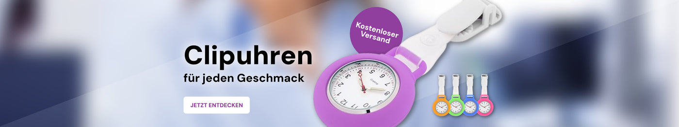 Clipuhren für jeden Geschmack