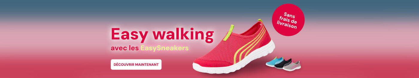 Easy walking avec les EasySneakers