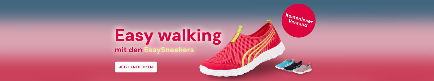Easy walking mit den EasySneakers