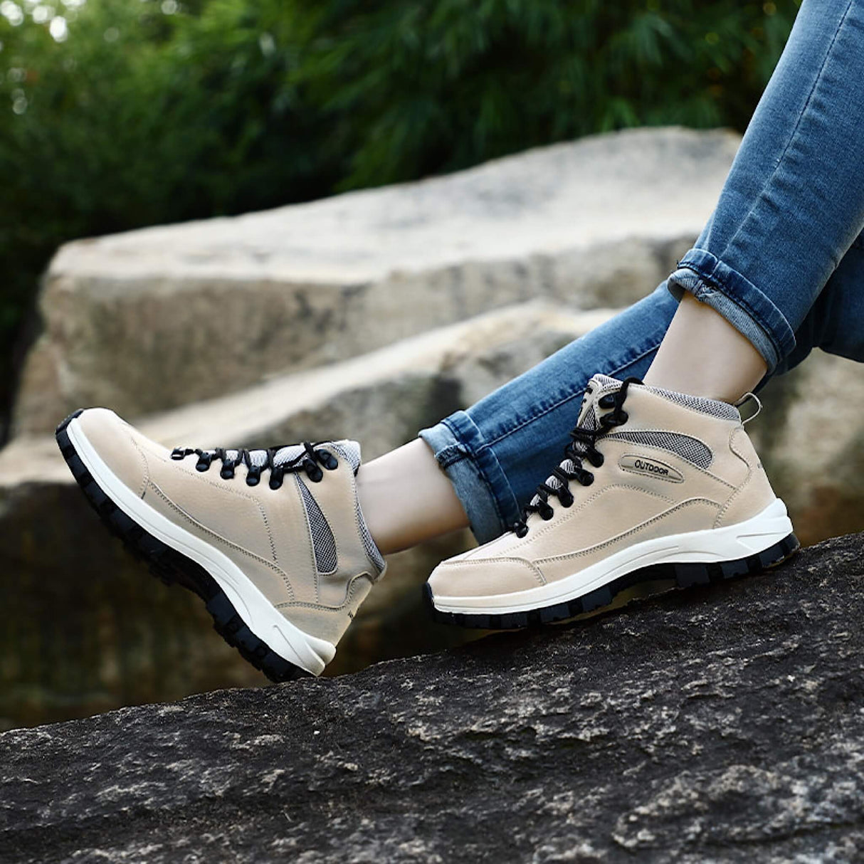 Rock Sneaker Beige