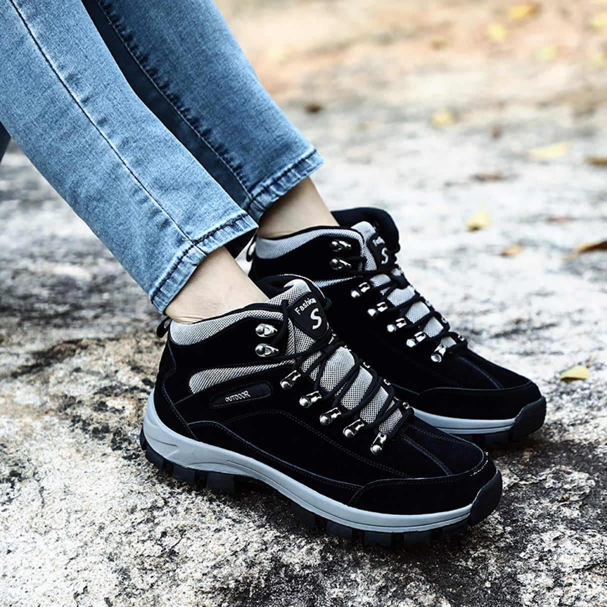 Rock Sneaker Schwarz