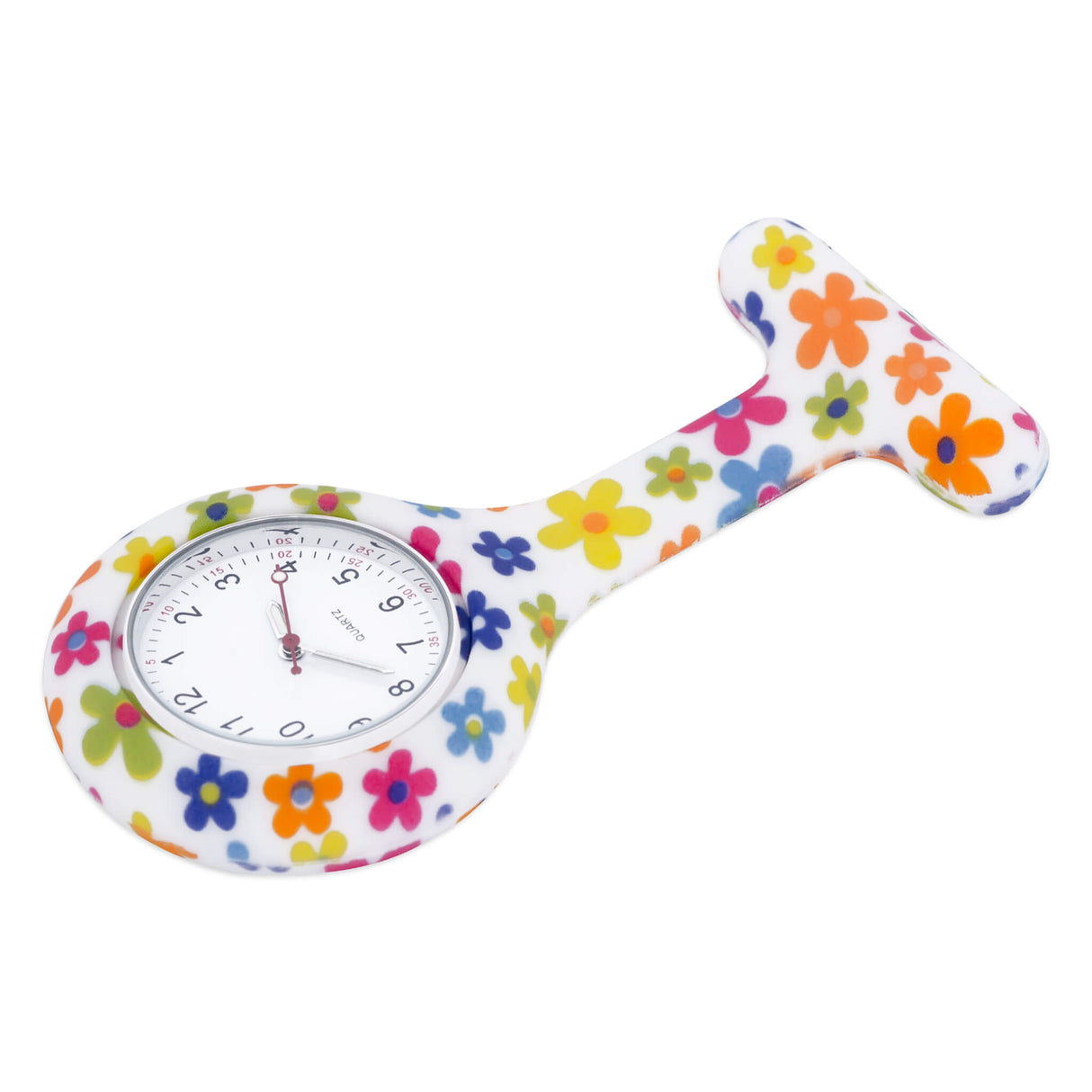 Sonderedition Silikon Blümchen - Silikonuhr - Seitlich