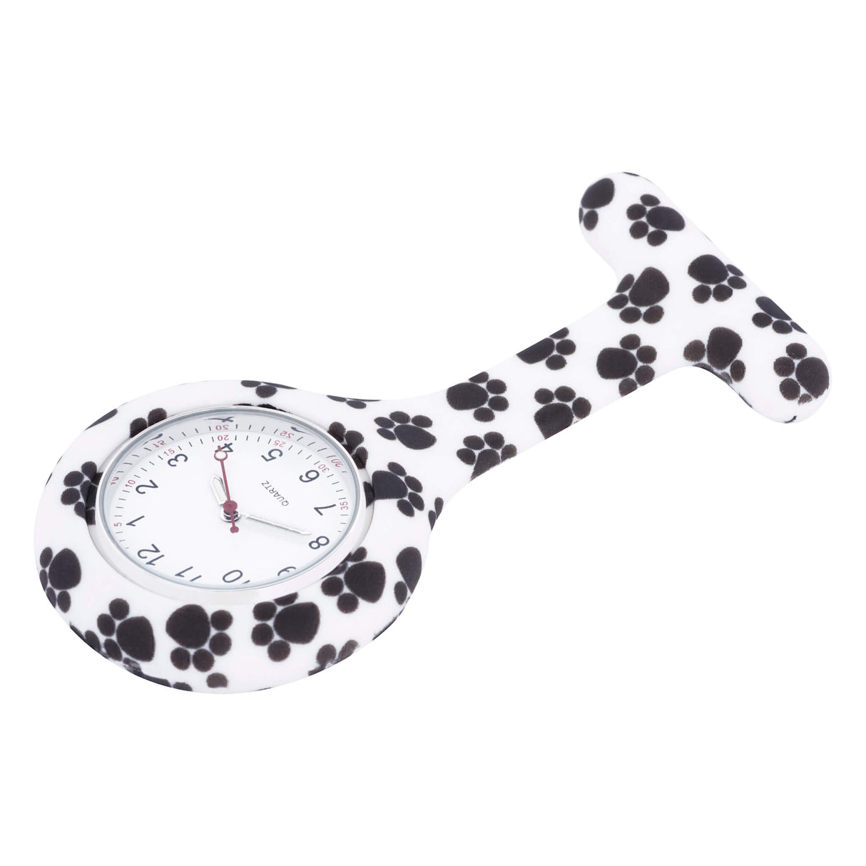 Sonderedition Silikon Pfötchen - Silikonuhr seitlich