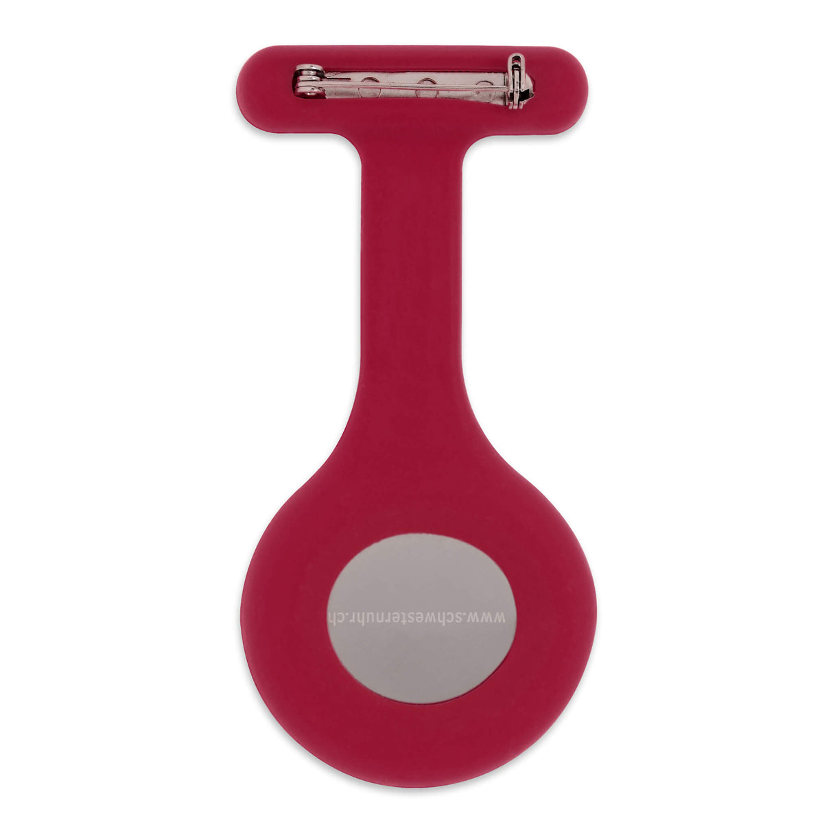 Silikon Rot - Silikonuhr - Rückseite