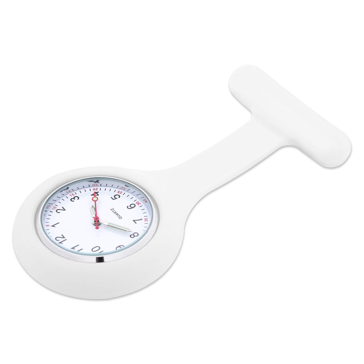 Silikon Weiss - Silikonuhr - Seitlich