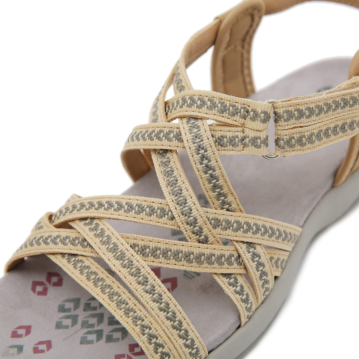 Sommersandale StrapFlex Beige