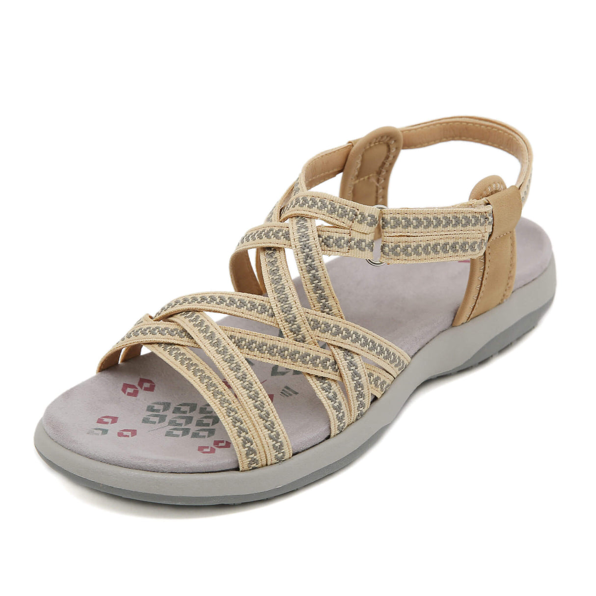 Sommersandale StrapFlex Beige