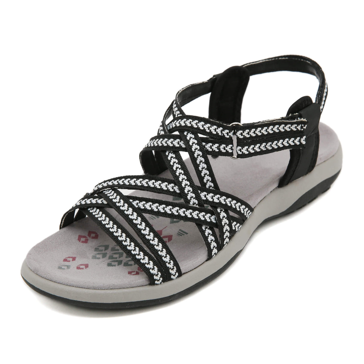 Sommersandale StrapFlex Black