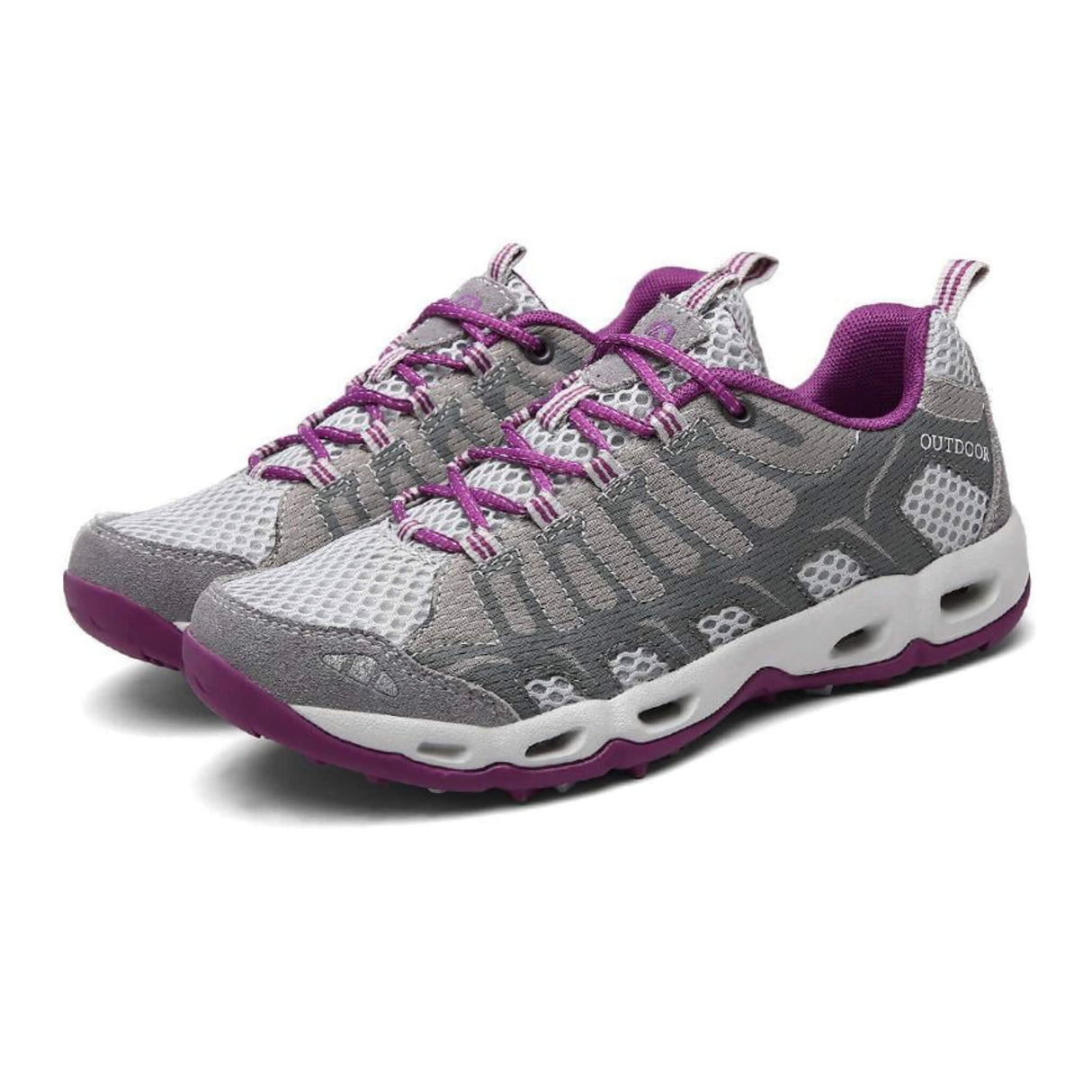 Trekking Sneaker Hellgrau