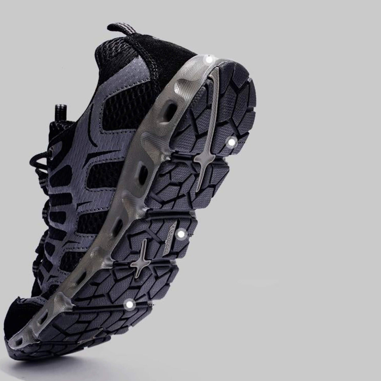 Trekking Sneaker Schwarz