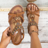 Sommersandale Retro Brown