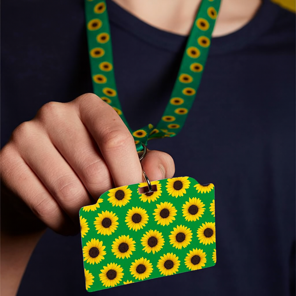 Sunflower Lanyard
