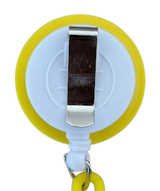 Schwesternuhr Silikon Clip ausziehbar Smiley