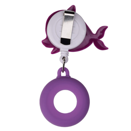 Cliphülle ausziehbar Delfin Rückseite