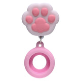 Cliphülle ausziehbar Pfote Pink