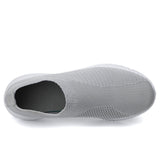 Comfort-Slipper Flex Step Hellgrau