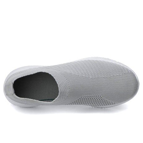 Comfort-Slipper Flex Step Hellgrau