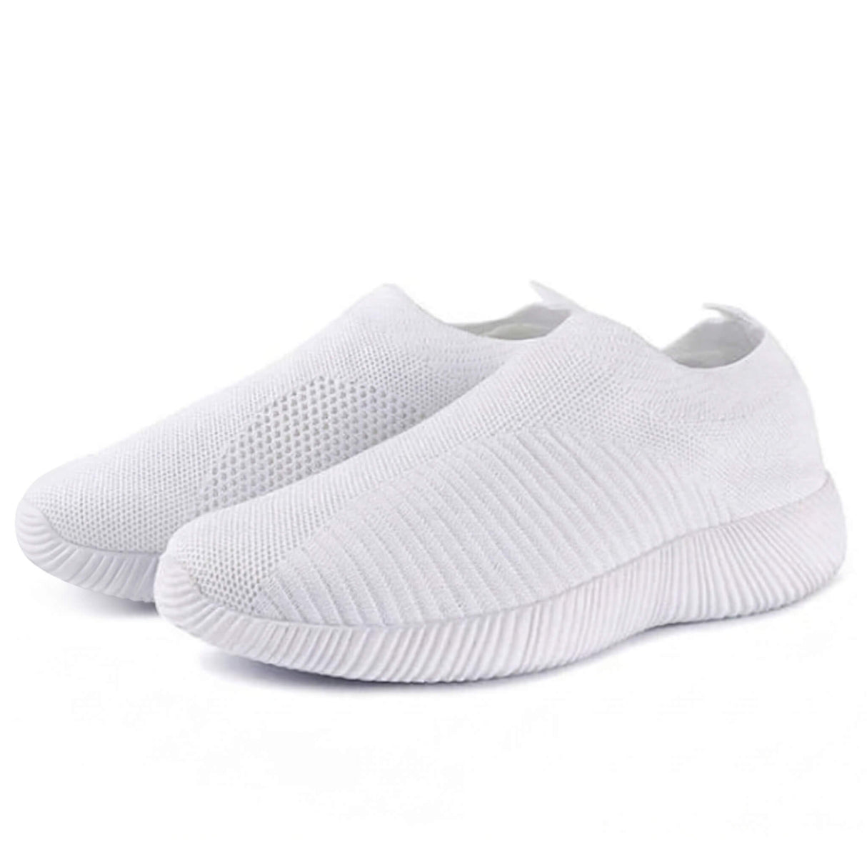 Comfort-Slipper Flex Step Weiss