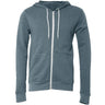 Fleece Full-Zip Hoodie Unisex Heather Slate
