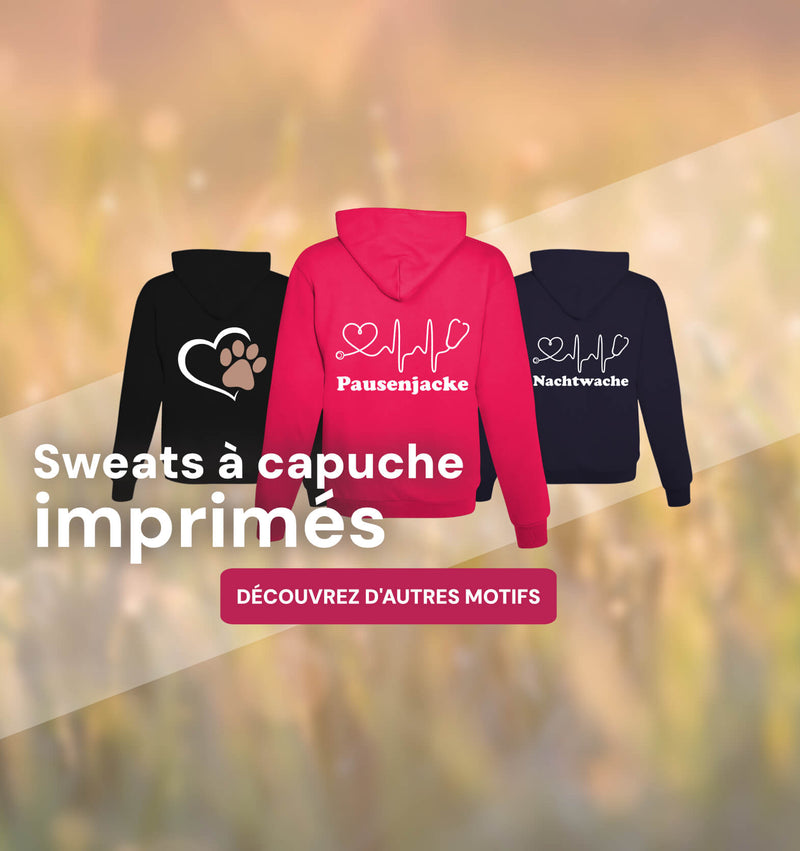 Sweats à capuche imprimés
