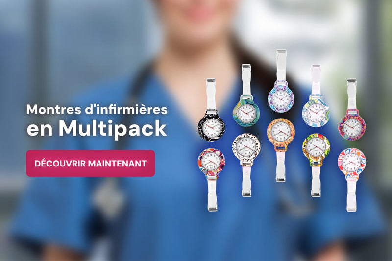 Montres d'infirmières en Multipack