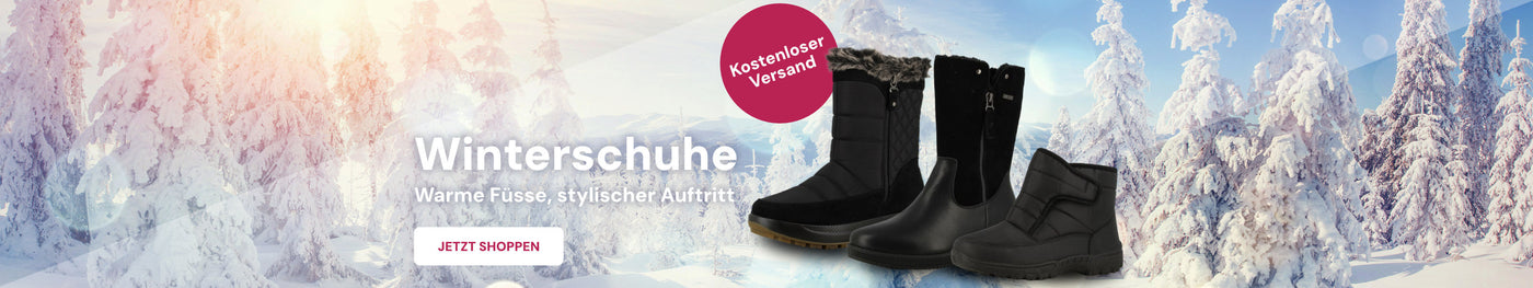 Winterschuhe - Warme Füsse, stylischer Auftritt