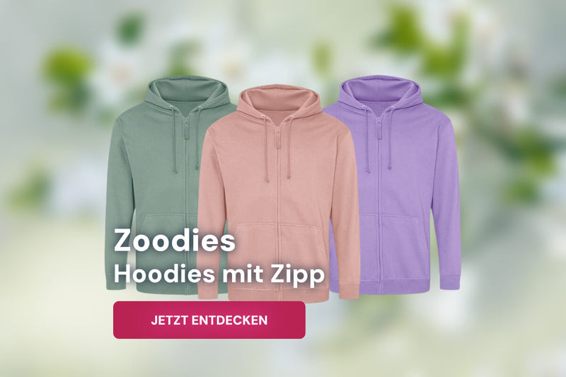 Zoodies - Hoodies mit Zip