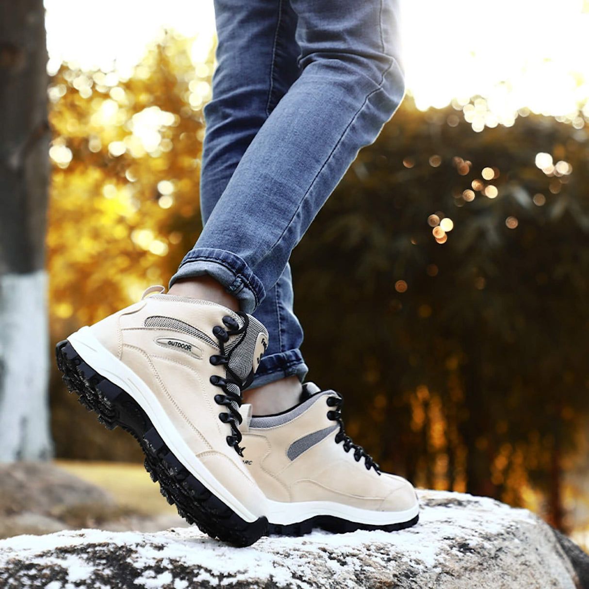 Rock Sneaker Beige