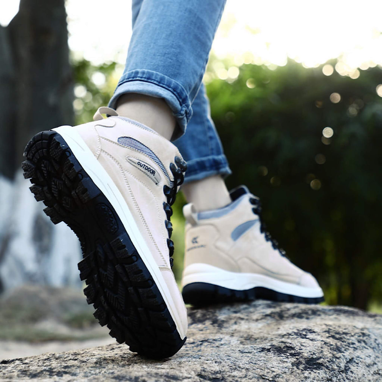 Rock Sneaker Beige