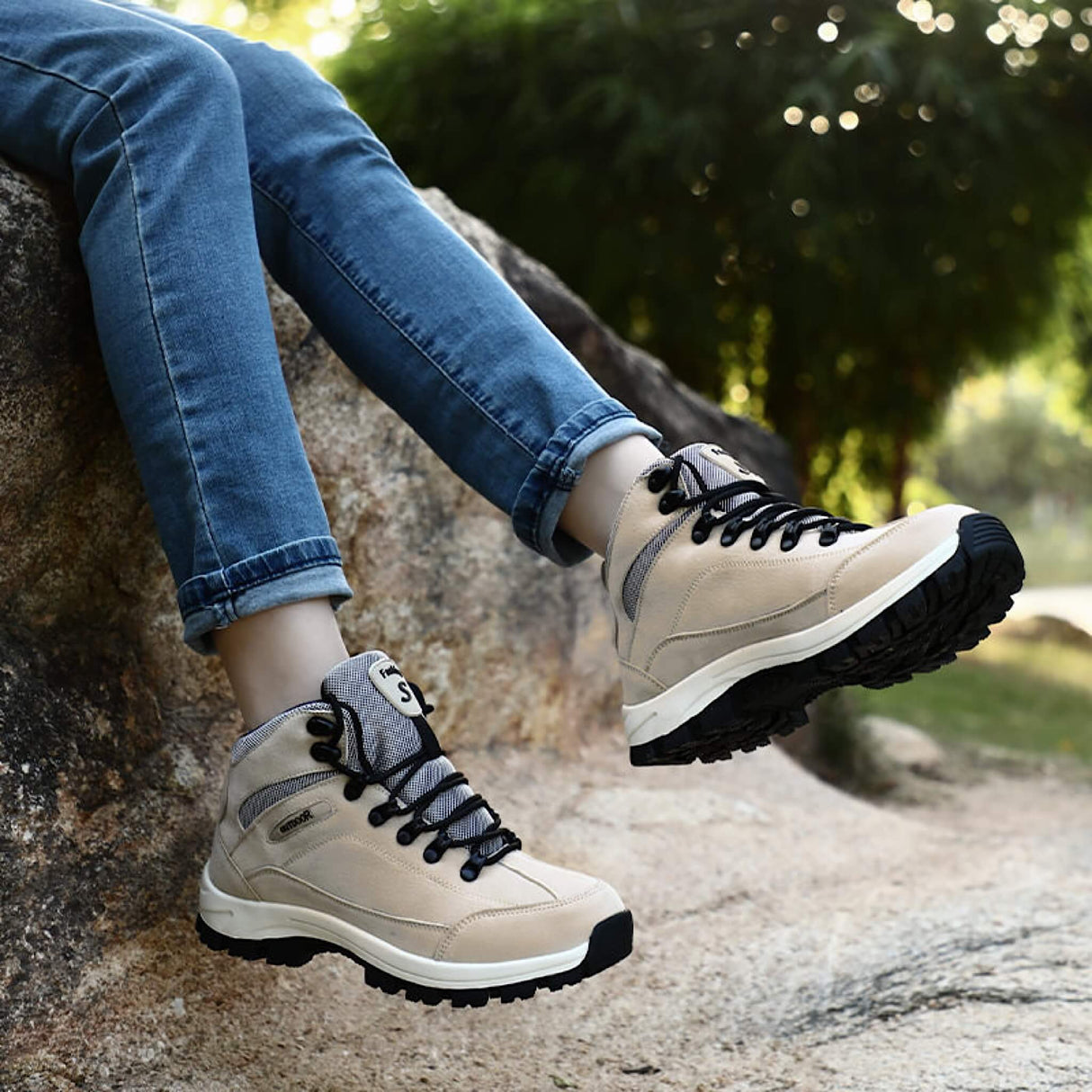 Rock Sneaker Beige