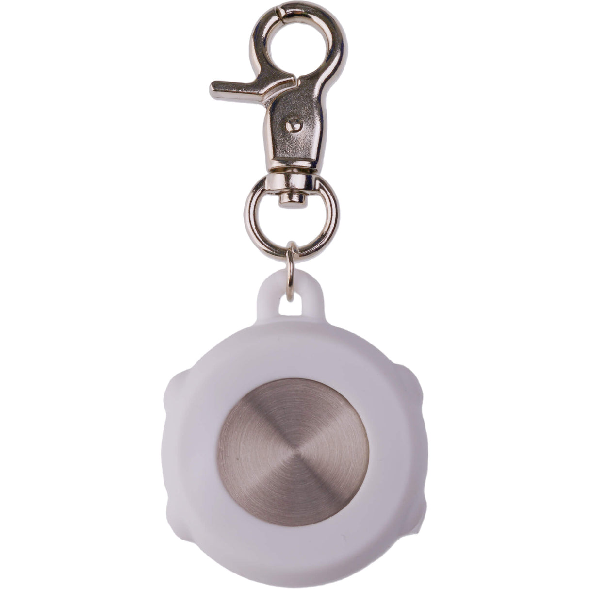 Schwesternuhr digital weiss Rückseite