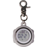 Schwesternuhr digital weiss