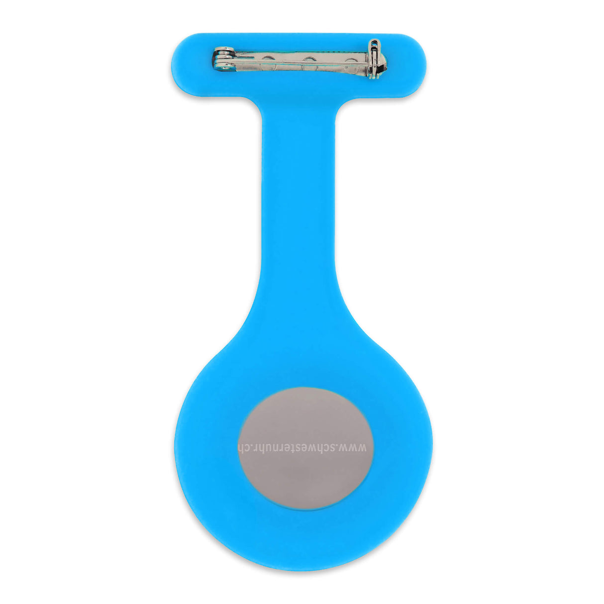 Montre d'infirmière Silicone Bleu clair